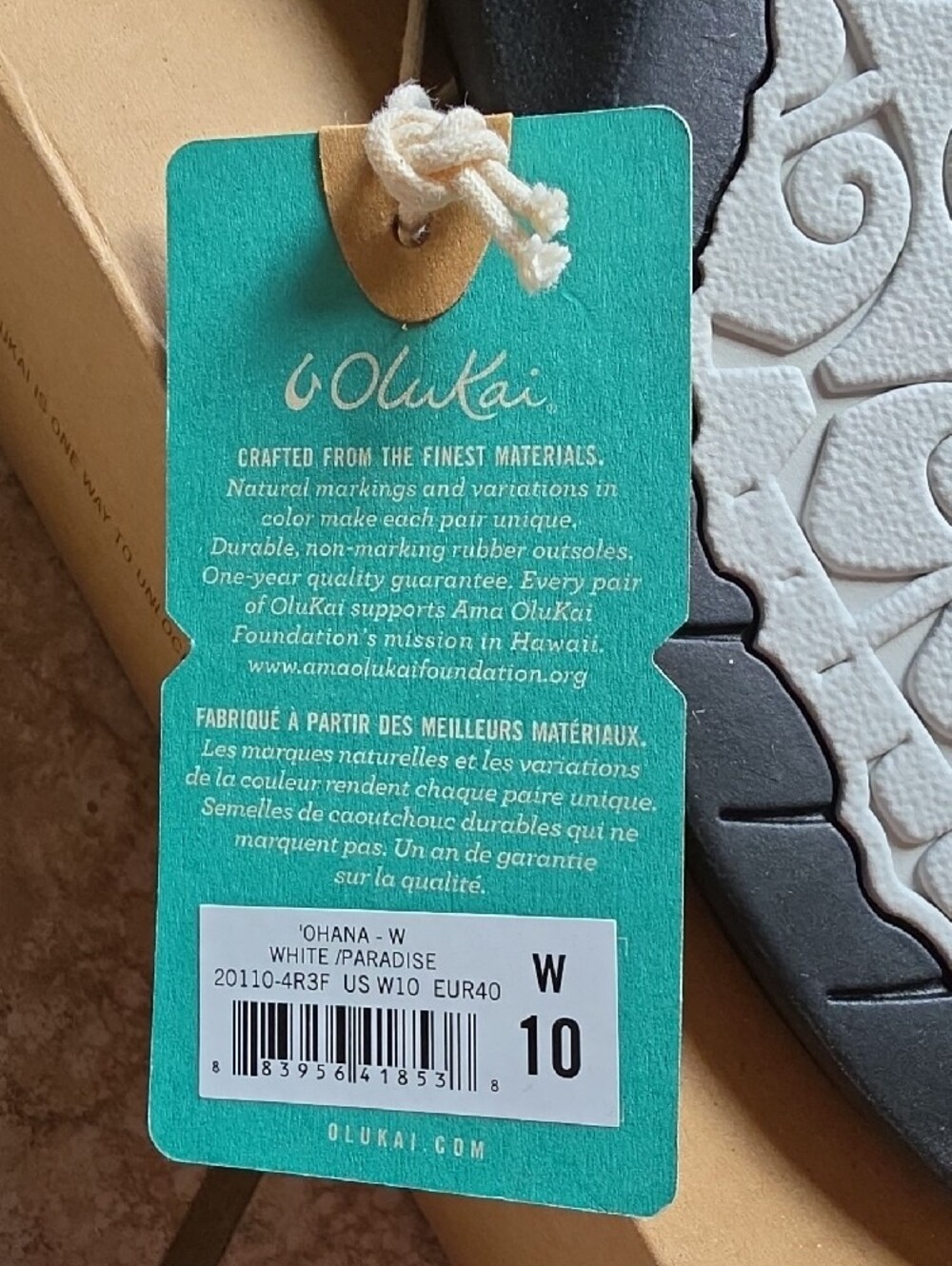 OluKai Women's Ohana Fli Flop Sandals - Picture 4 of 4